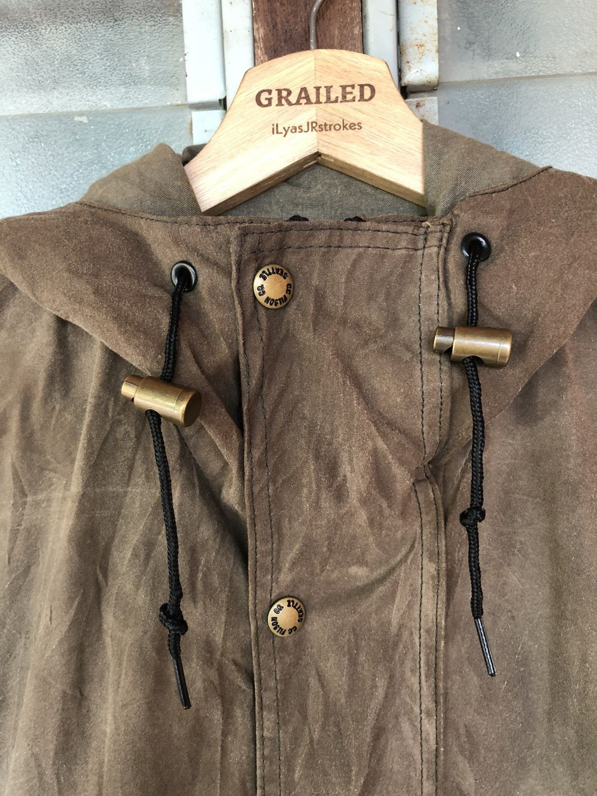 Filson Vintage CC Filson Waxed Jacket Parka Size US M / EU 48-50 / 2 - 22 Thumbnail