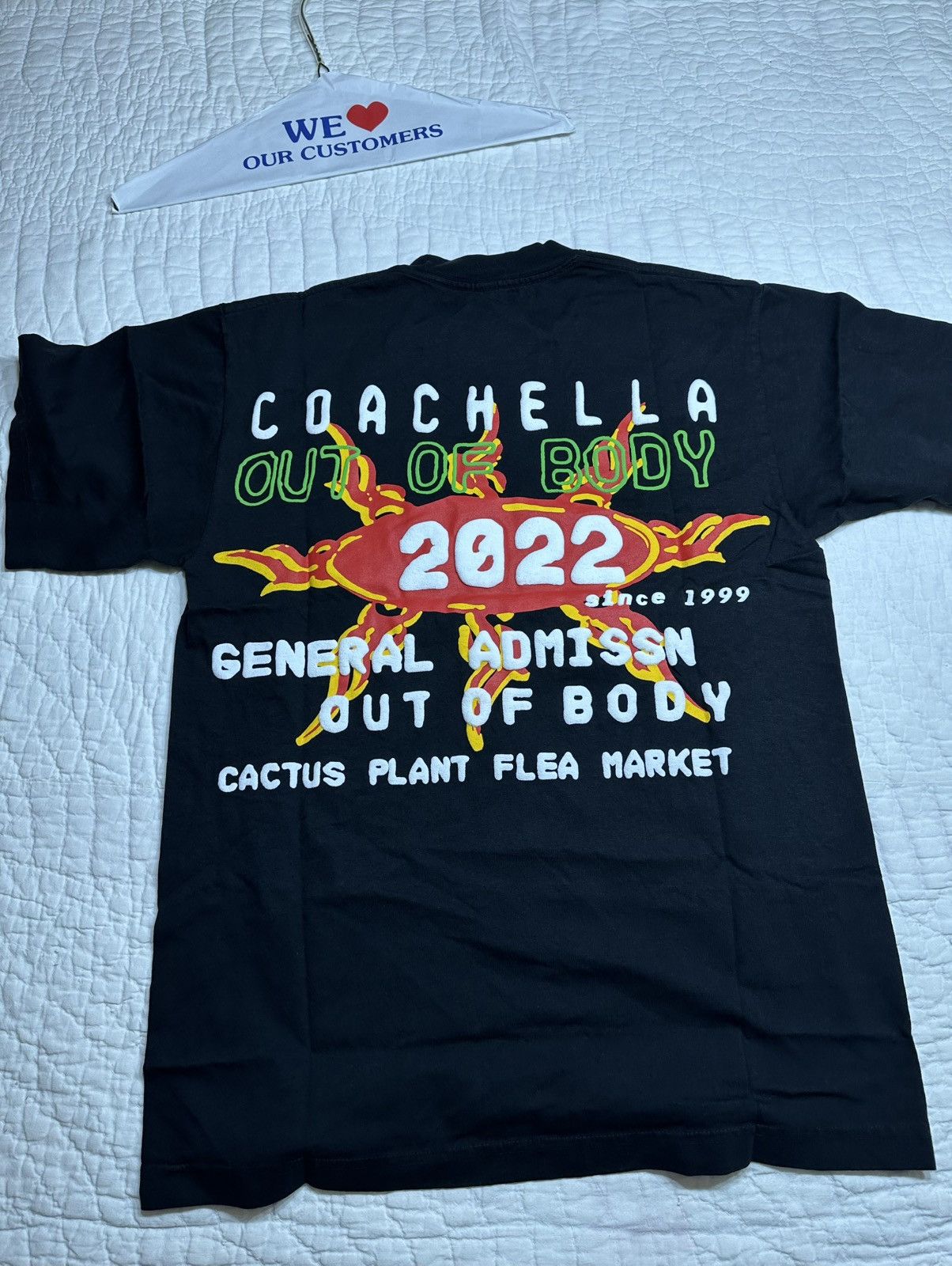 Cactus Plant Flea Market × Coachella Cactus Plant Flea Market Coachella 2022 Tee/ New Small Size US S / EU 44-46 / 1 - 2 Thumbnail