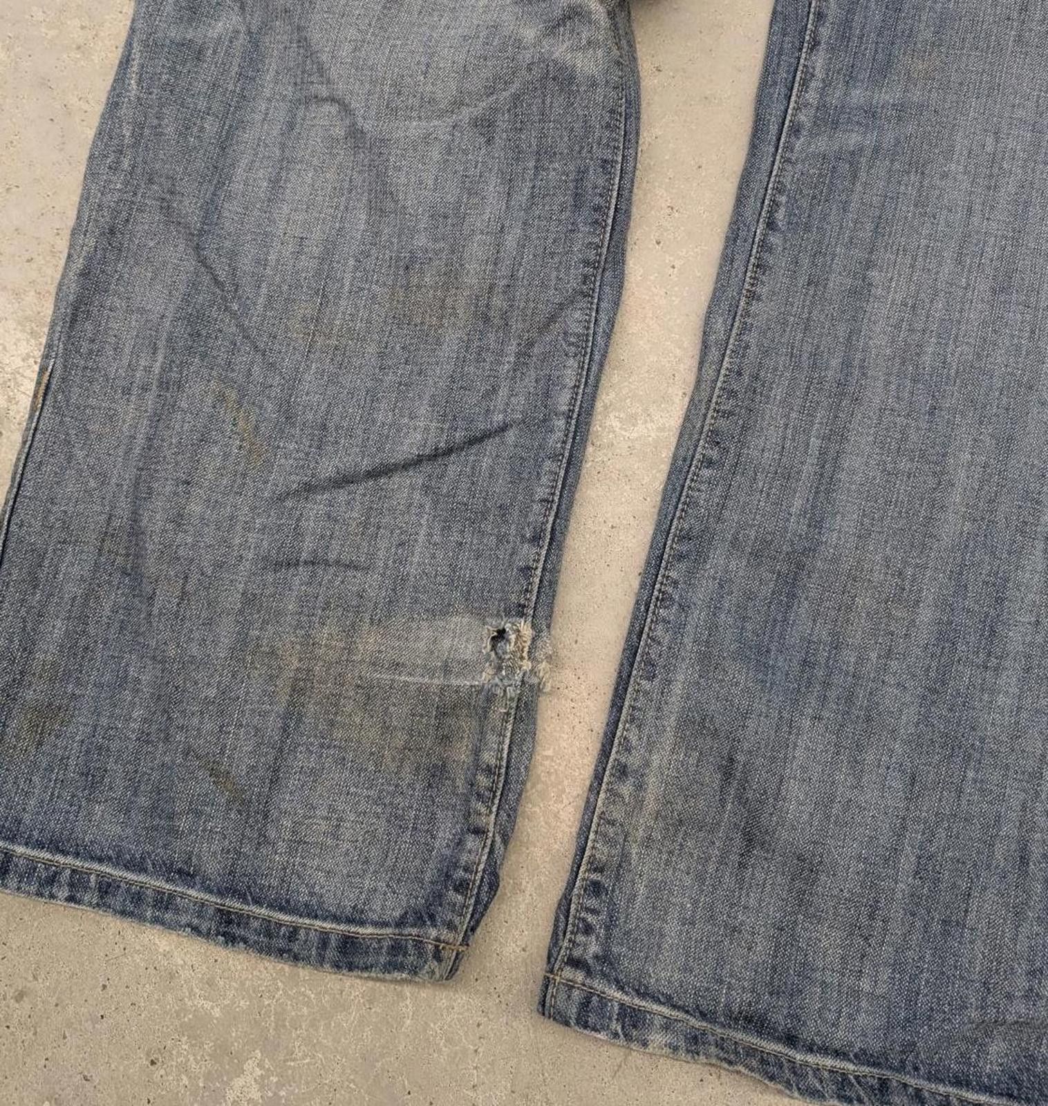 Ruff Ryders Vintage Y2K Ruff Ryder Denim Wide Leg Baggy Blue Jeans Size US 38 / EU 54 - 8 Thumbnail