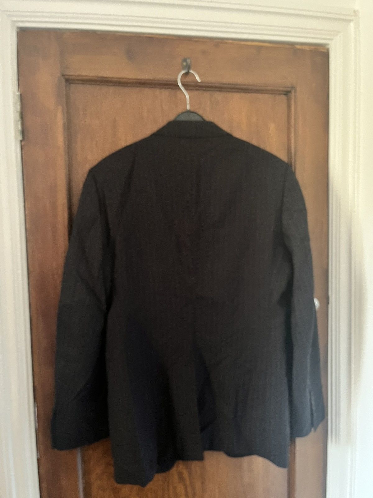 Tom Ford Tom Ford black wool pinstripe blazer uk 40 it 50 Size 40R - 6 Thumbnail