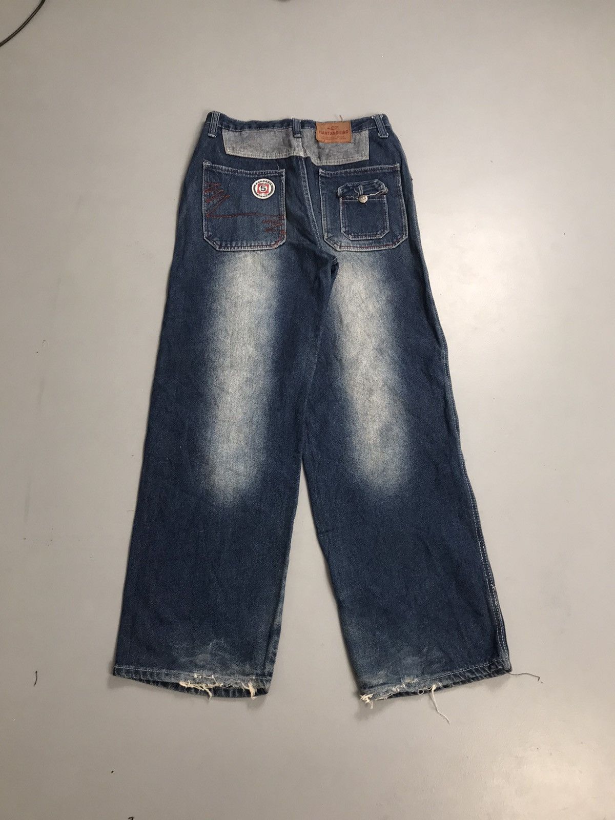 JNCO Vintage tiantangniao multi-pocket denim Size US 32 / EU 48 - 2 Thumbnail