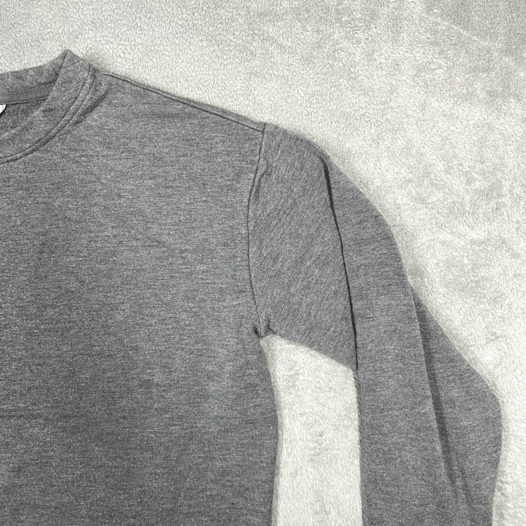 Orvis Orvis Mens Small Oversize Pullover Crew Neck Sweater Gray Long Sleeve Fleece EUC Size US S / EU 44-46 / 1 - 4 Thumbnail