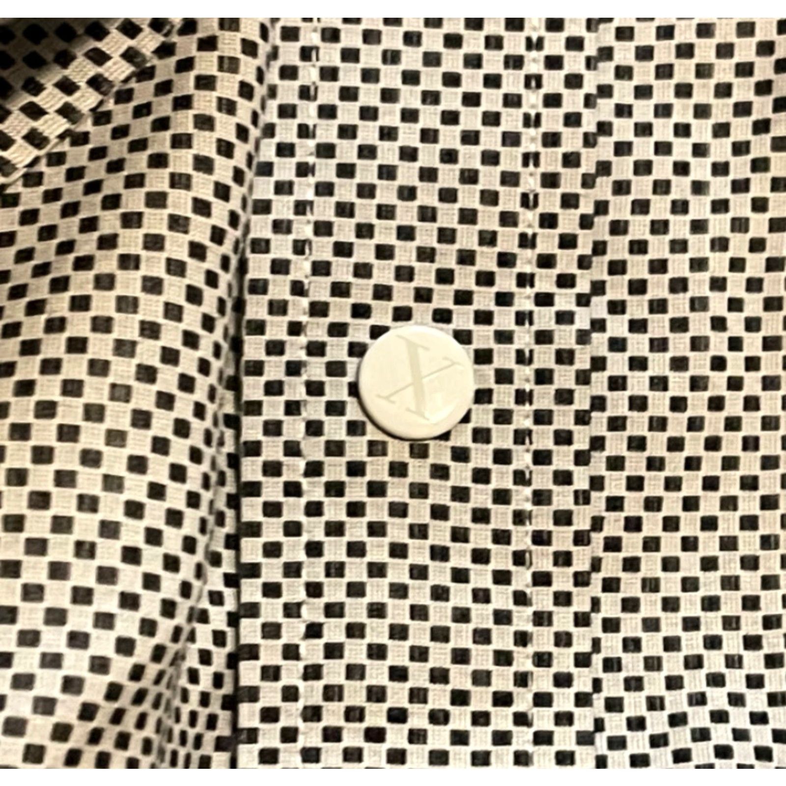 Robert Graham Robert Graham Button-Up Shirt L Men 44 17.5 Tailored Fit Black/White Colorful Designer All Seasons Casual Business Formal Long Sleeve Collared Size US L / EU 52-54 / 3 - 3 Thumbnail