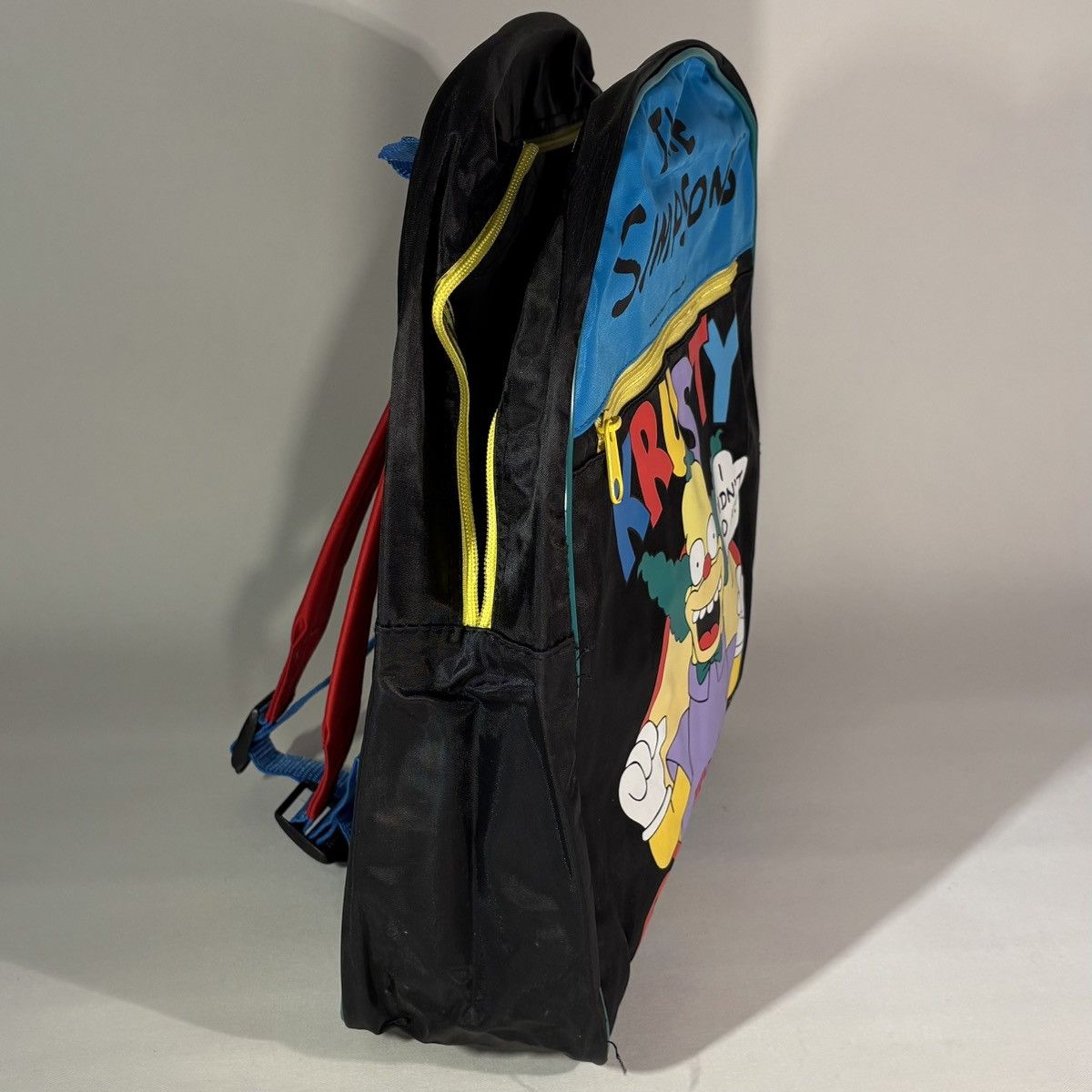 Vintage Vintage 90s Simpsons Bags Krusty The Clown Kidz Biz Backpack Size ONE SIZE - 4 Thumbnail