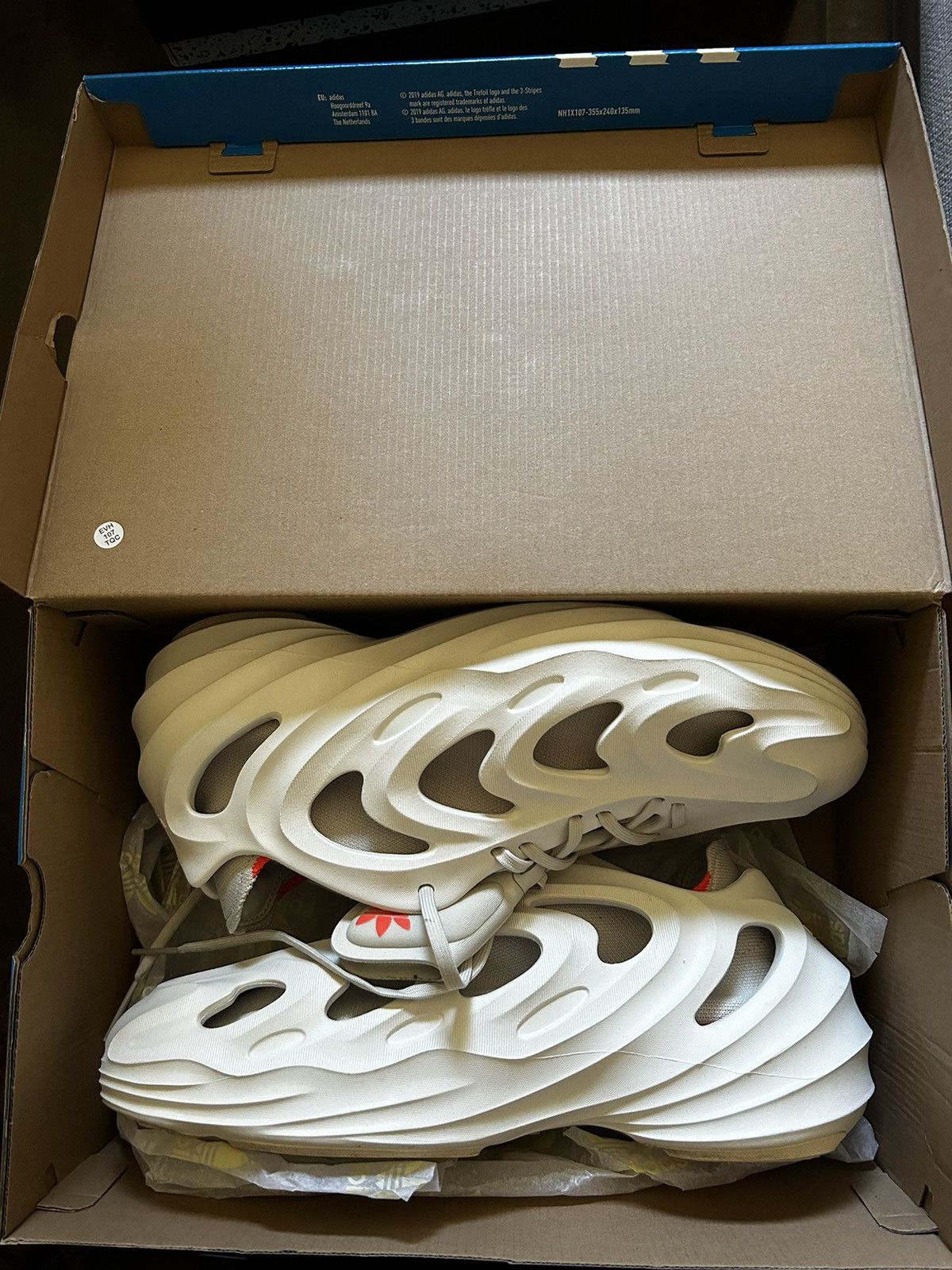 Adidas Adidas Adifom Q Off White Size US 12 / EU 45 - 8 Thumbnail