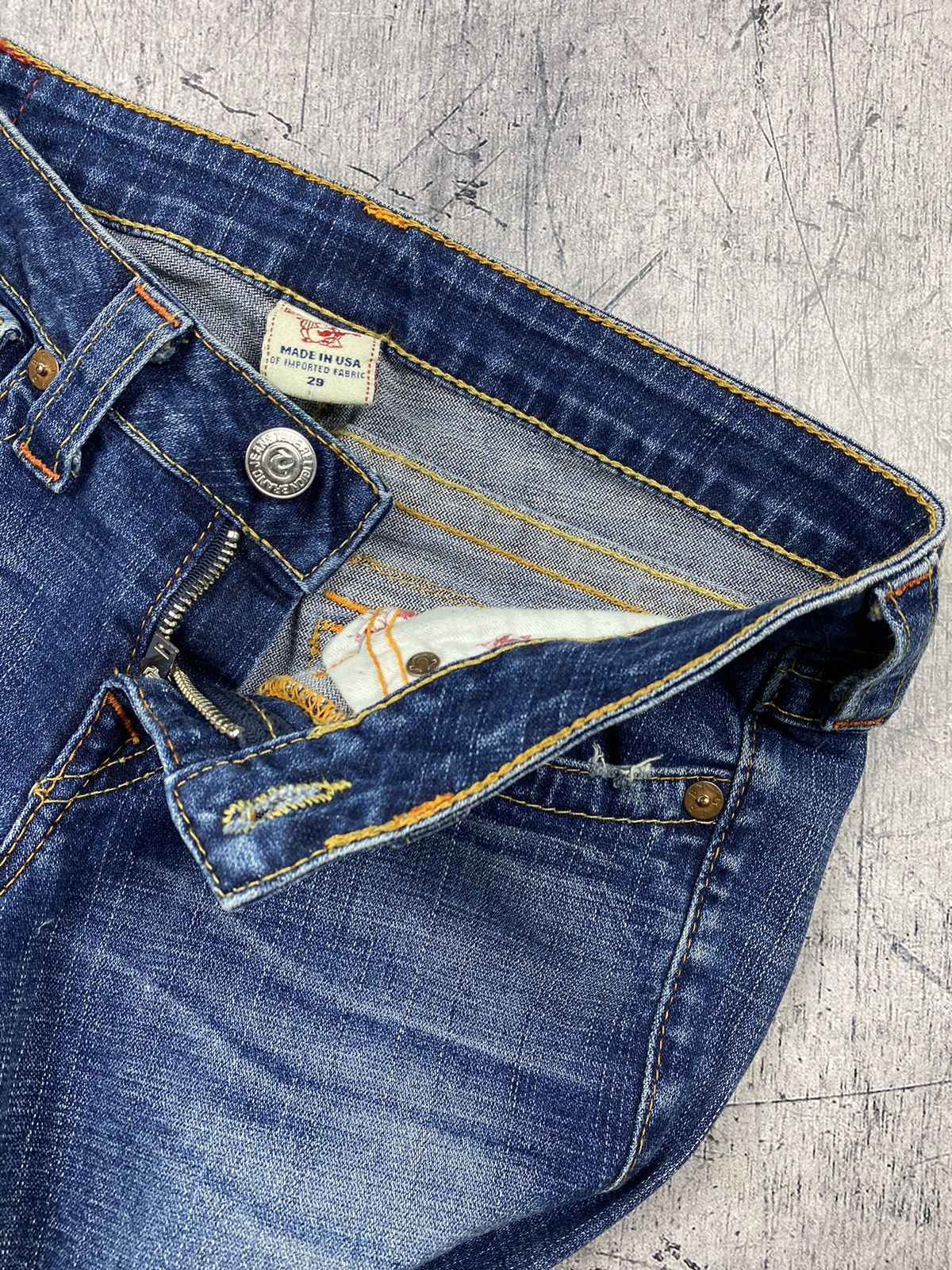 Japanese Brand × True Religion × Vintage Vintage True Religion Y2K Made in USA Jeans Size 29 Size 29" - 11 Thumbnail