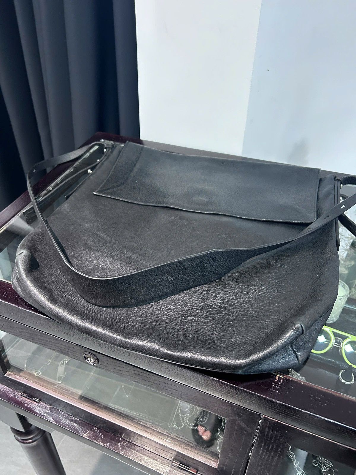 Rick Owens Rick Owens “ Walrus ” Shoulder Leather Bag Size ONE SIZE - 1 Thumbnail