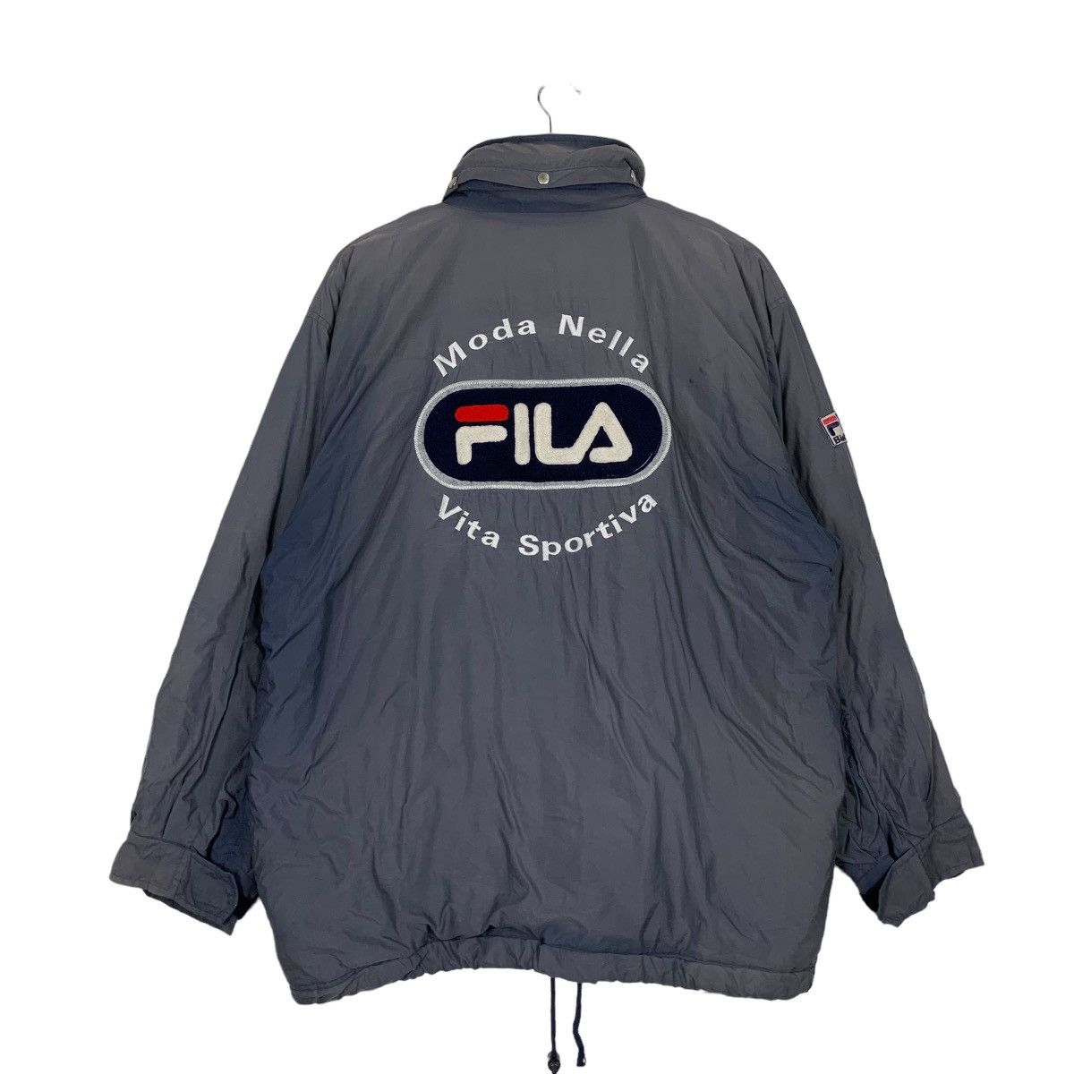 Fila Trashed FILA Sun Faded Embroidery Logo Jacket #0966-C43 Size US M / EU 48-50 / 2 - 1 Thumbnail