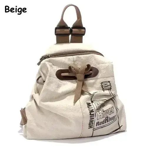 Other Vintage Canvas Backpack Size ONE SIZE - 2 Thumbnail
