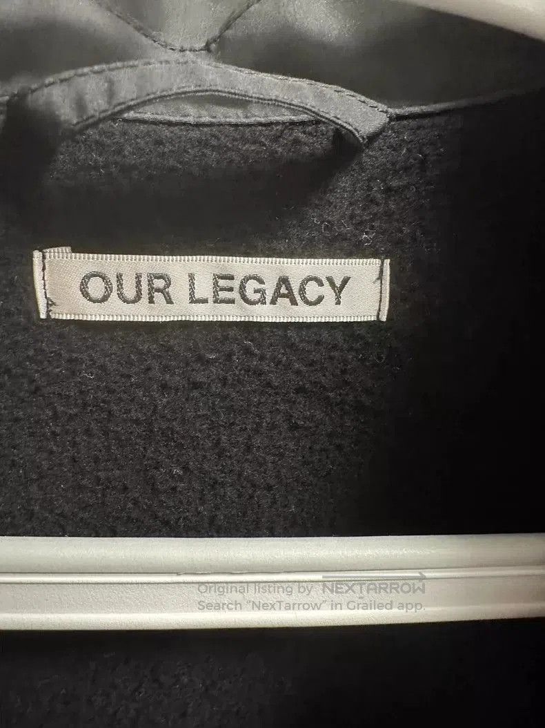 Our Legacy Our Legacy Black Jacket with Fleece Lining. Size US XL / EU 56 / 4 - 5 Thumbnail