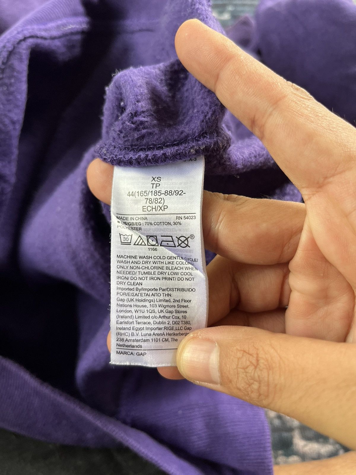 Gap 🔥GAP🔥 Spell Pocket Logo Sweetshirts Size US XS / EU 42 / 0 - 5 Thumbnail