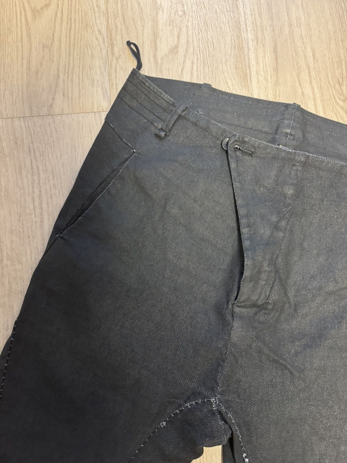 Masnada Masnada Coated Cotton Trousers (US 36) Size US 36 / EU 52 - 6 Thumbnail
