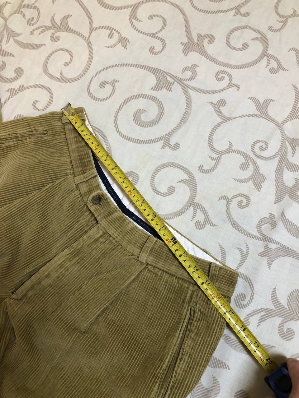Burberry Burberry London Corduroy Trousers Straight Fit Luxury Pants Size US 32 / EU 48 - 9 Thumbnail