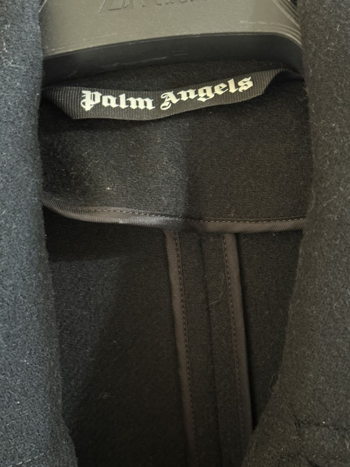 Palm Angels Palm Angels Curved Logo Coat Size US M / EU 48-50 / 2 - 2 Thumbnail