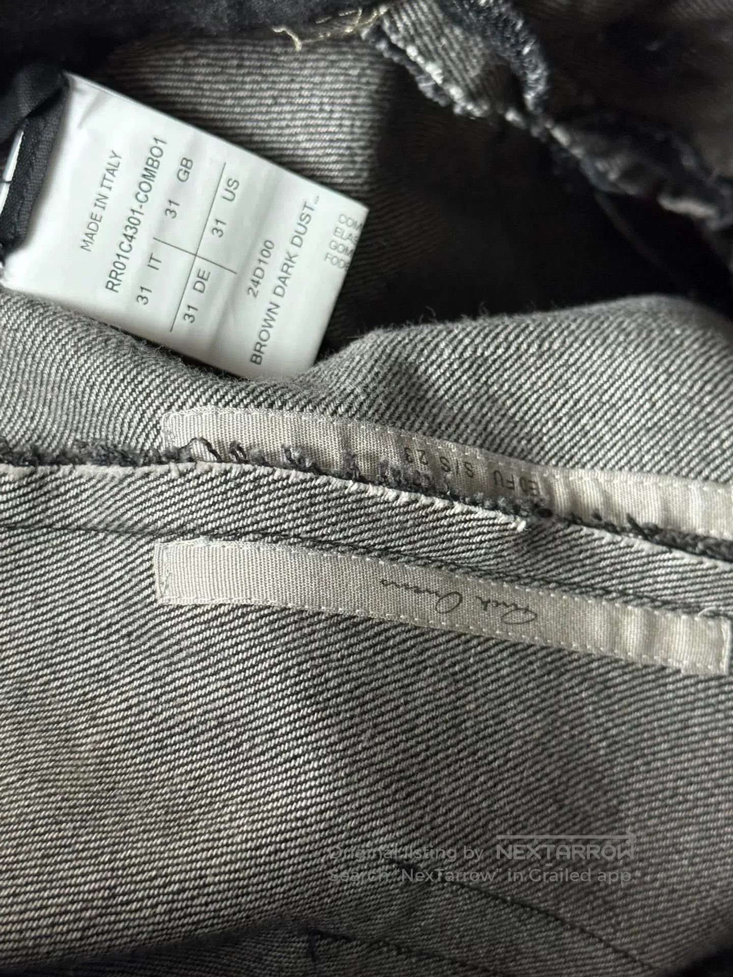 Rick Owens Rick Owens Laser Bolan Pants SS23. Size US 31 - 5 Thumbnail