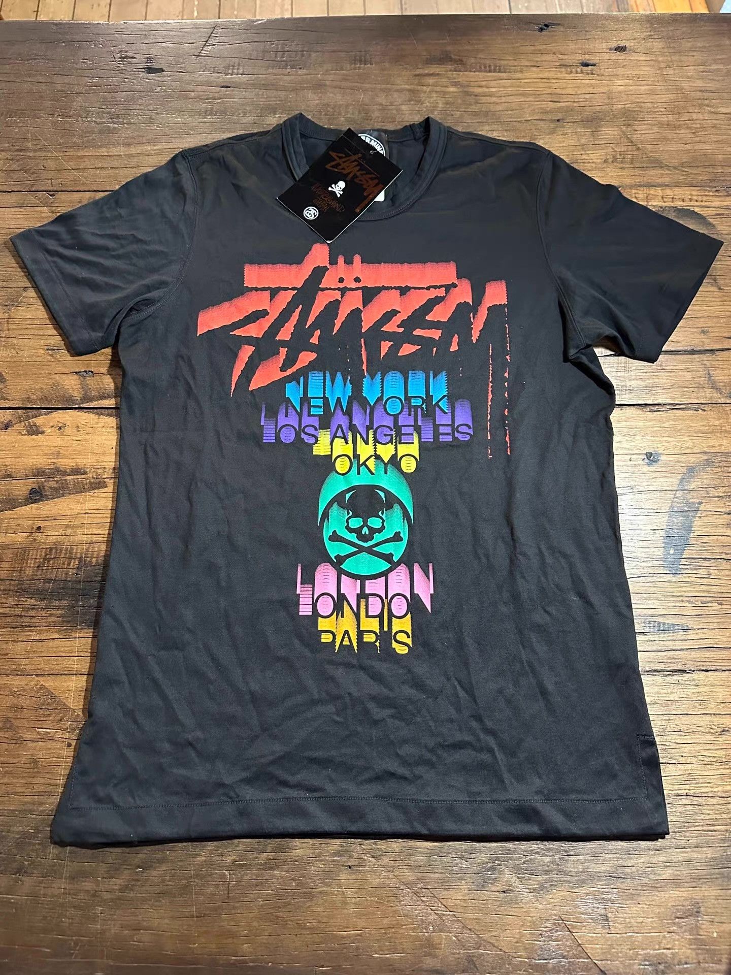 Mastermind Japan MastermindJapan x STUSSY 12SS Print Short Sleeve T-shirt Ｑ25 Size US S / EU 44-46 / 1 - 1 Thumbnail