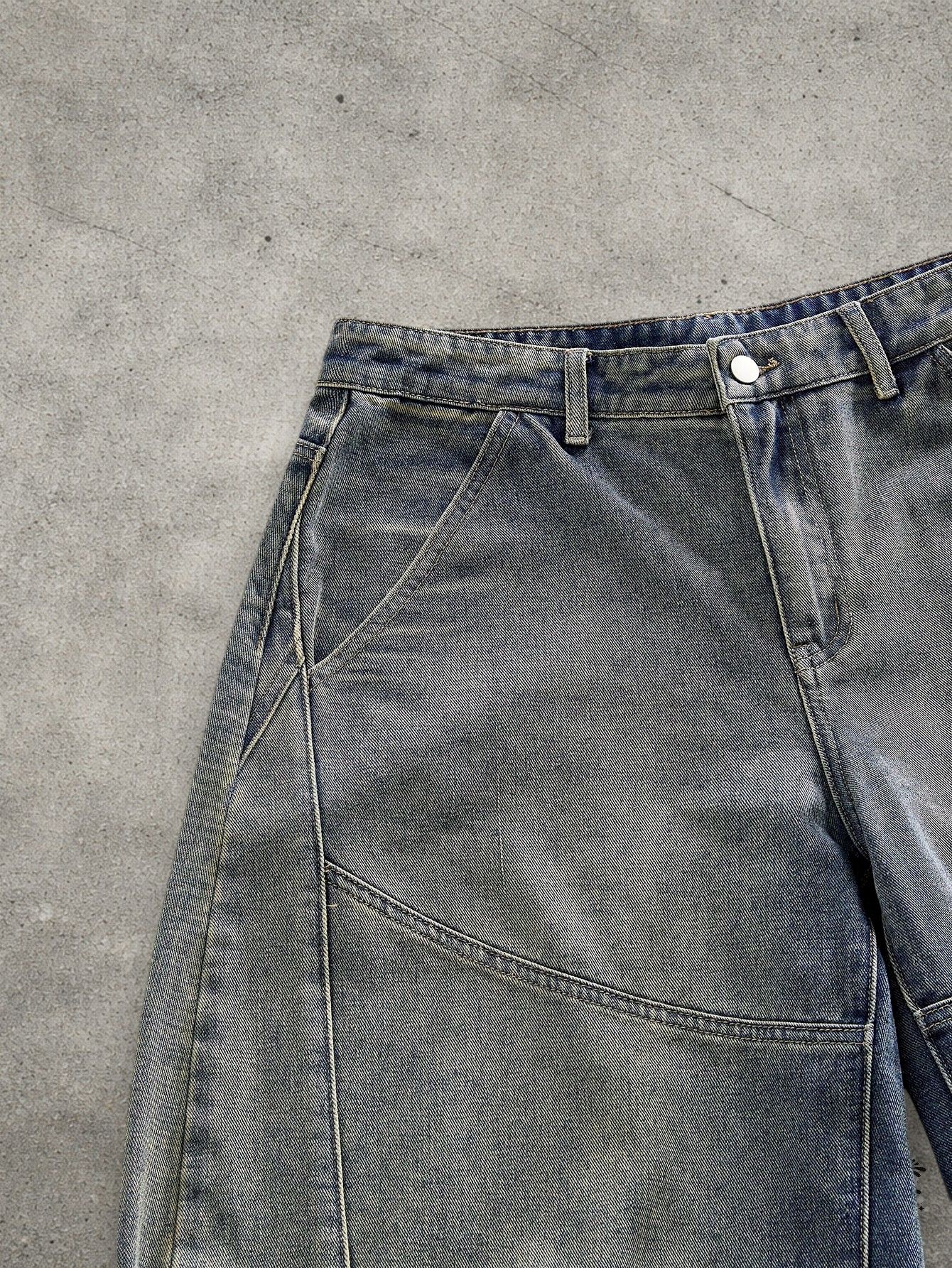 Japanese Brand Washed loose fit jeans Size US 32 / EU 48 - 4 Thumbnail