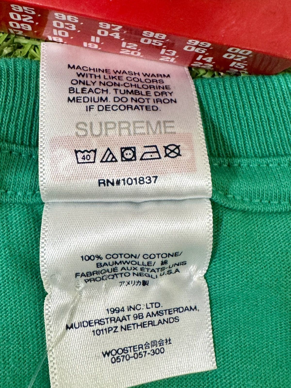 Supreme Supreme Business Tee SS23 Size US XL / EU 56 / 4 - 4 Thumbnail
