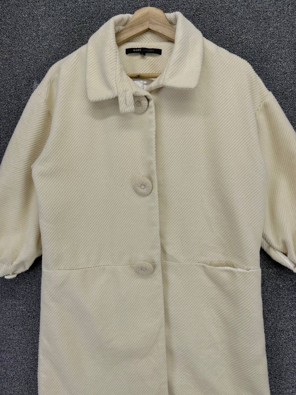 Marc Jacobs Vintage Marc Jacobs Button Up Wool Long Jacket Size S / US 4 / IT 40 - 5 Thumbnail