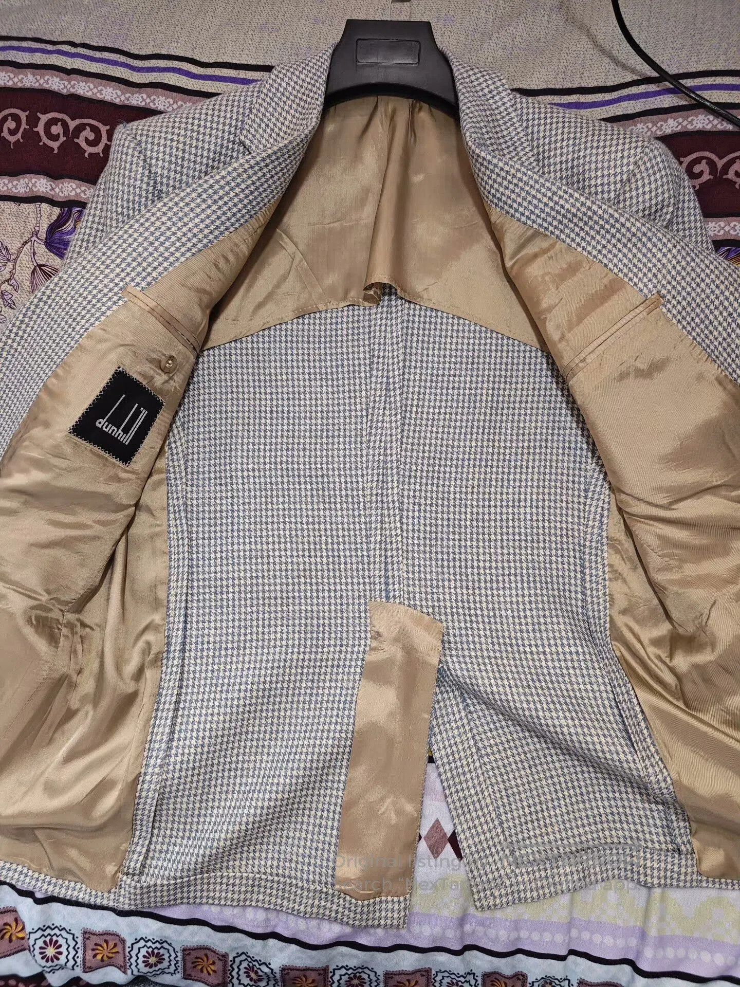 Ermenegildo Zegna Dunhill Spanish Fabric Blazer with Half Lining. Size US M / EU 48-50 / 2 - 6 Thumbnail