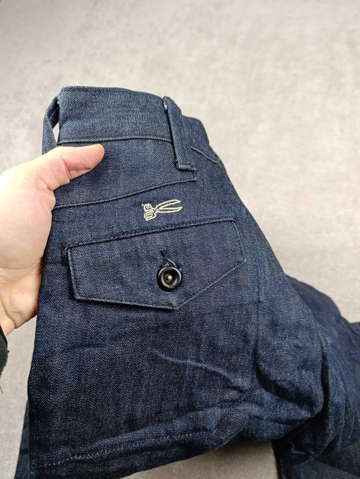 DENHAM DENHAM UNIVERSE DROP CROTCH FIT DENIM CUSTOM JEANS JAPANESE Size US 28 / EU 44 - 10 Thumbnail