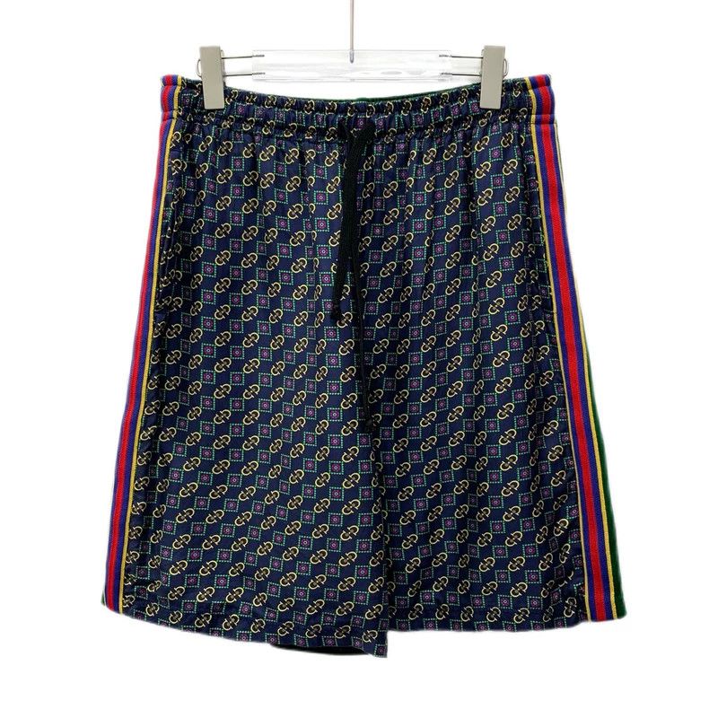 Gucci Colorful Logo Print Drawstring Shorts - dmc