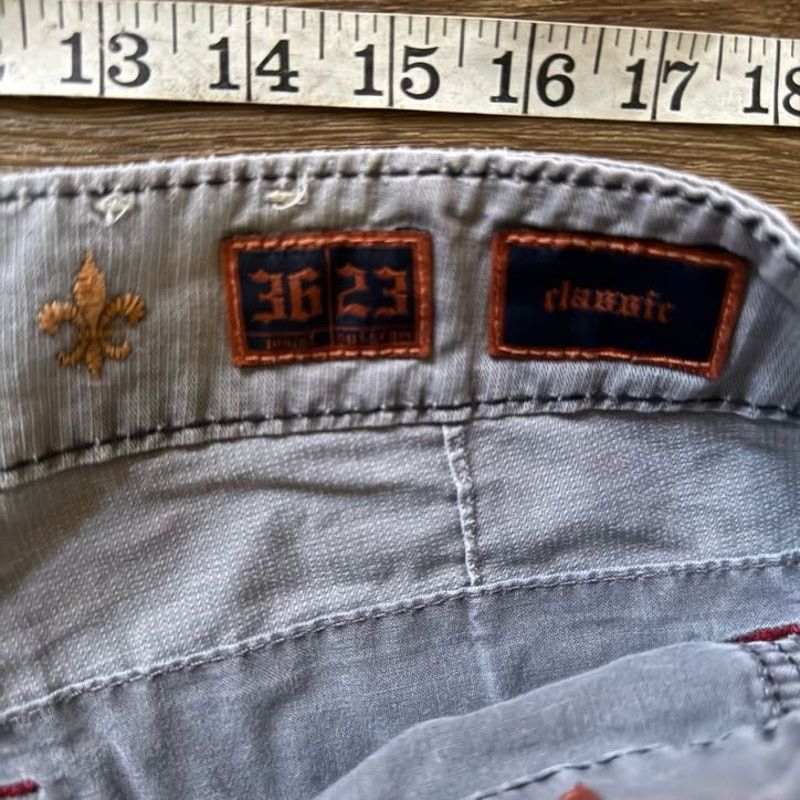 Rock Revival Y2K Rock Revival Grey Cargo Shorts Size US 36 / EU 52 - 3 Thumbnail