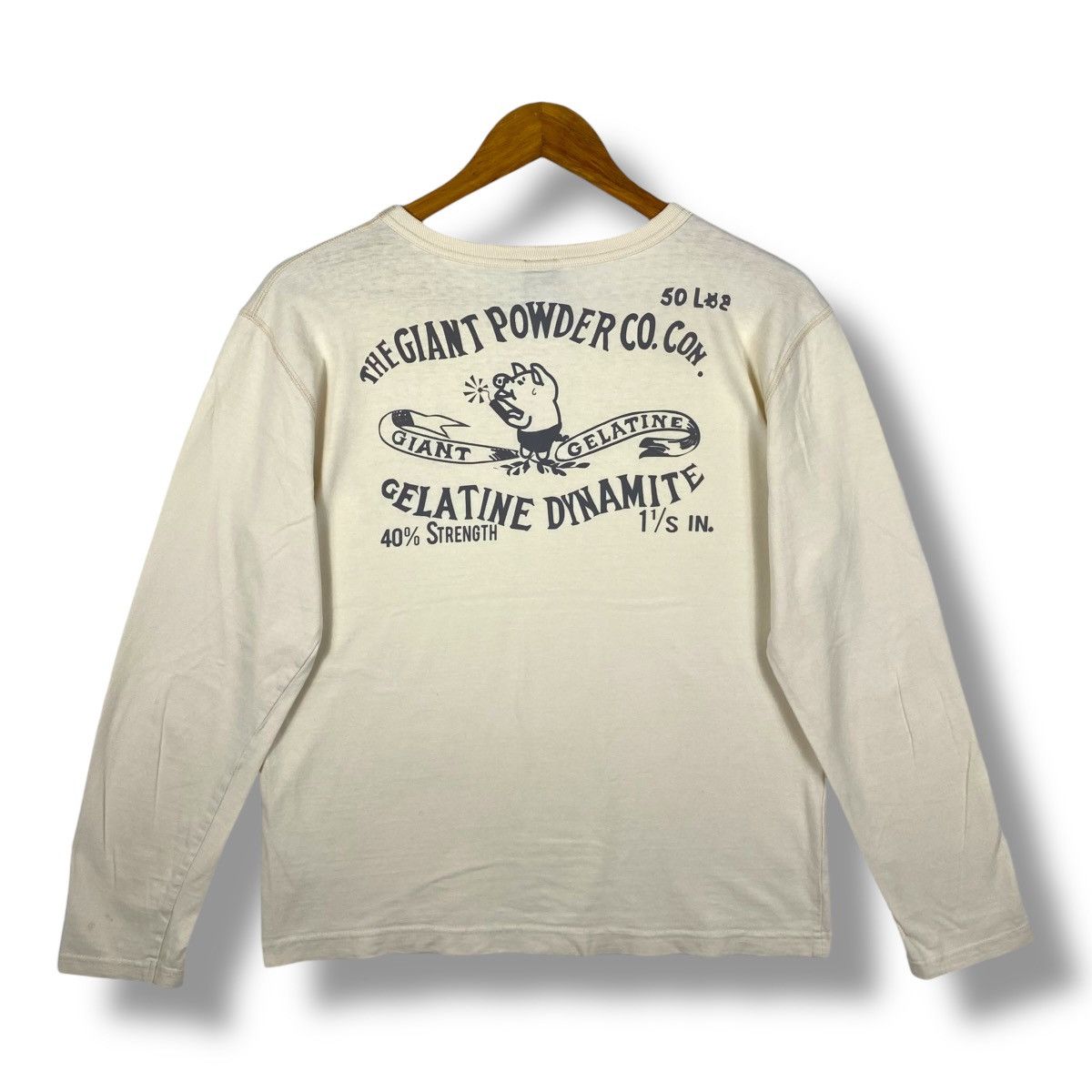 Studio D'Artisan Japanese Brand STUDIO D'ARTISAN Graphic Longsleeve Tee Shirt Size US M / EU 48-50 / 2 - 1 Thumbnail
