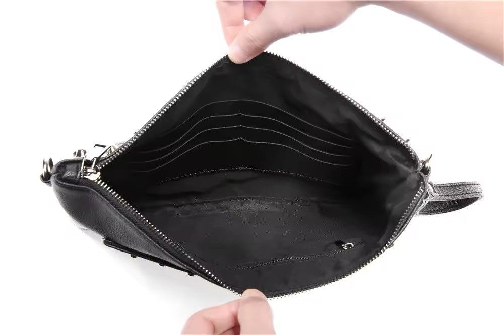Other Gothic Punk Skeleton Crossbody Shoulder Outdoor Bag Size ONE SIZE - 12 Thumbnail