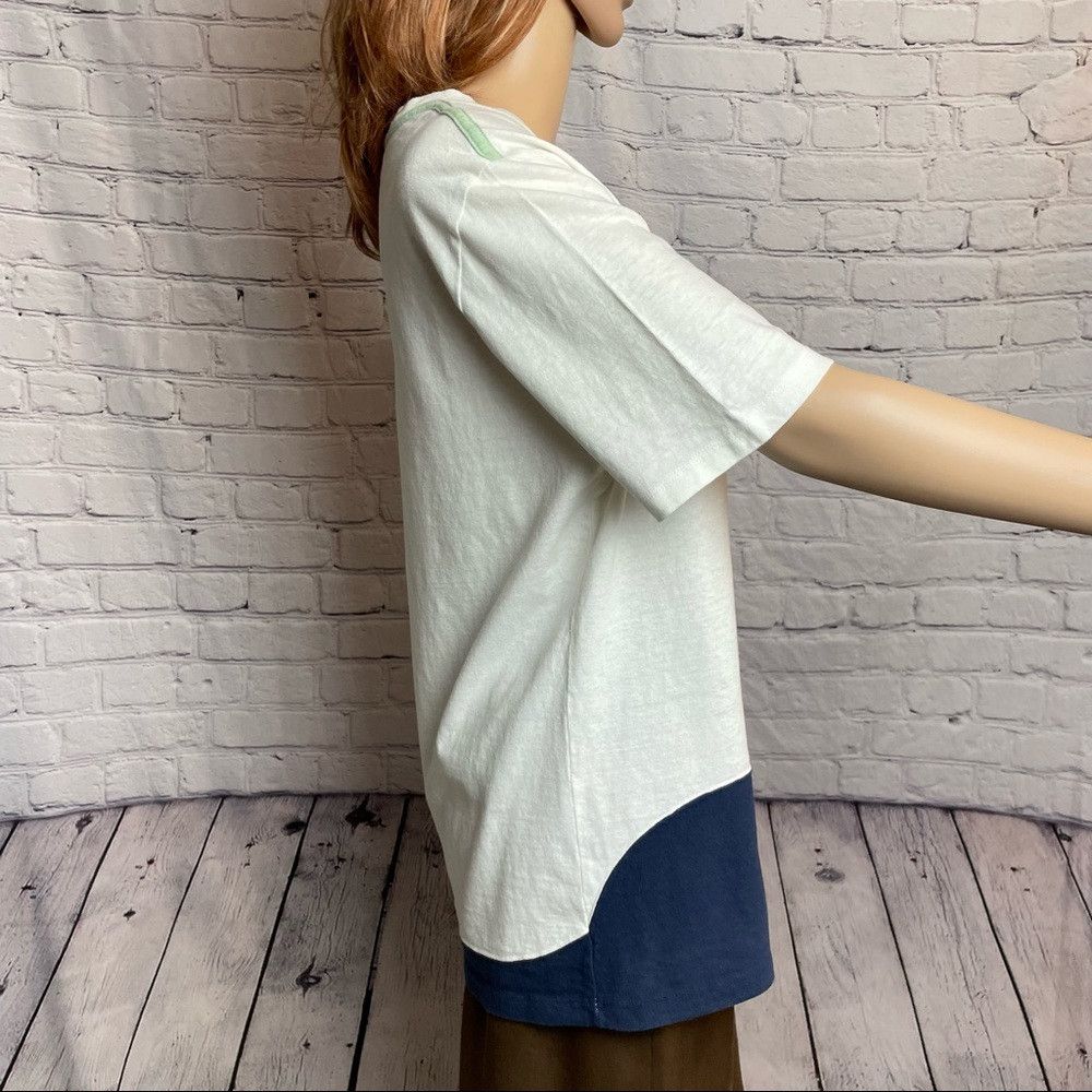Tsumori Chisato Tsumori Chisato White Cotton T-Shirt Size 2 US M Size M / US 6-8 / IT 42-44 - 4 Thumbnail