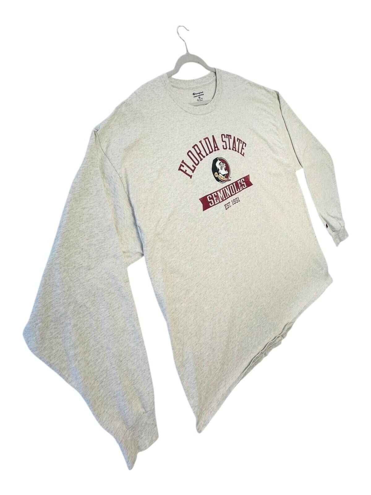 Champion Champion Florida State Top Men's UK Size 3XL Grey Size US XXL / EU 58 / 5 - 7 Thumbnail