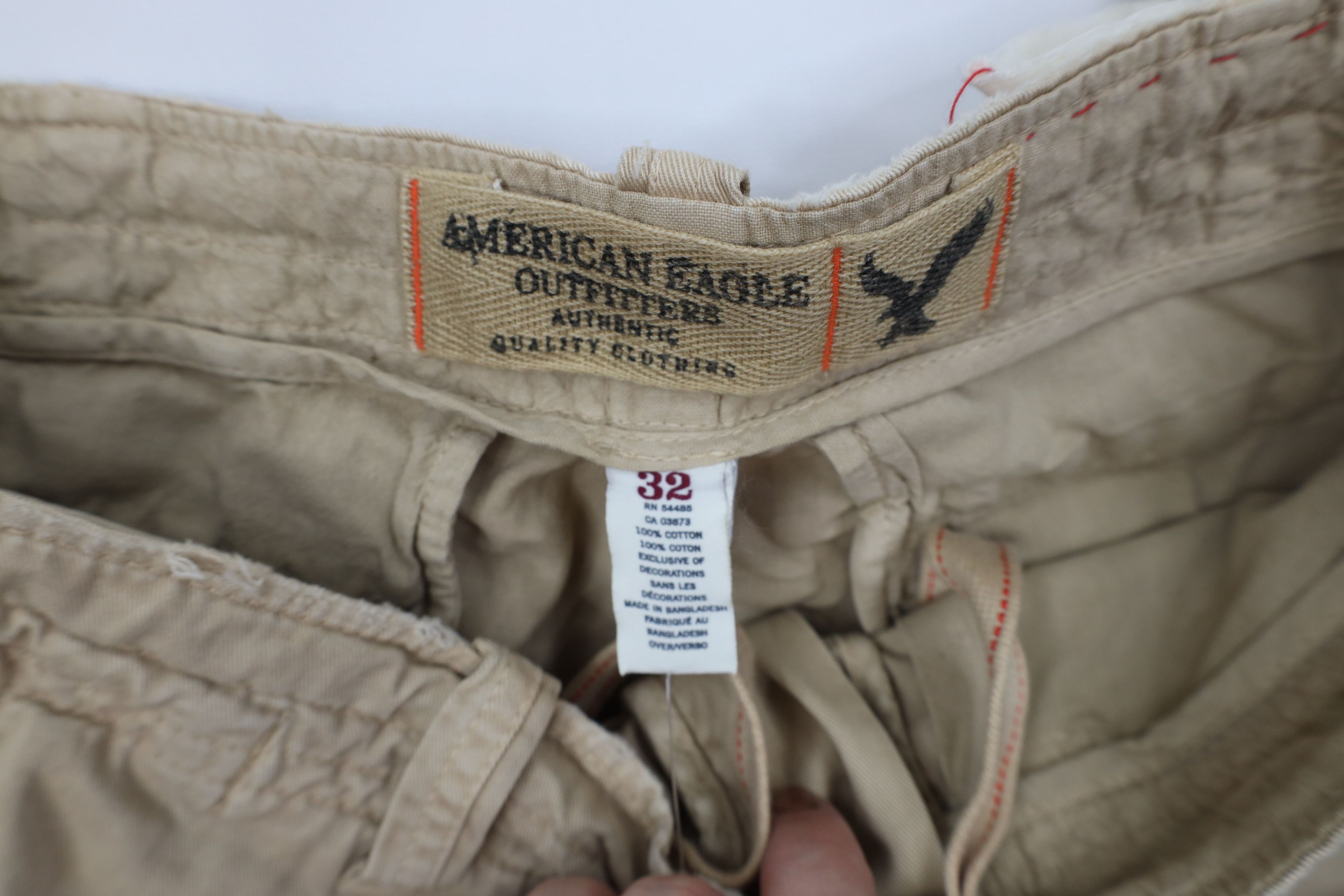 American Eagle Outfitters Deadstock Vintage Y2K American Eagle Outfitters GI Shorts Size US 32 / EU 48 - 7 Thumbnail