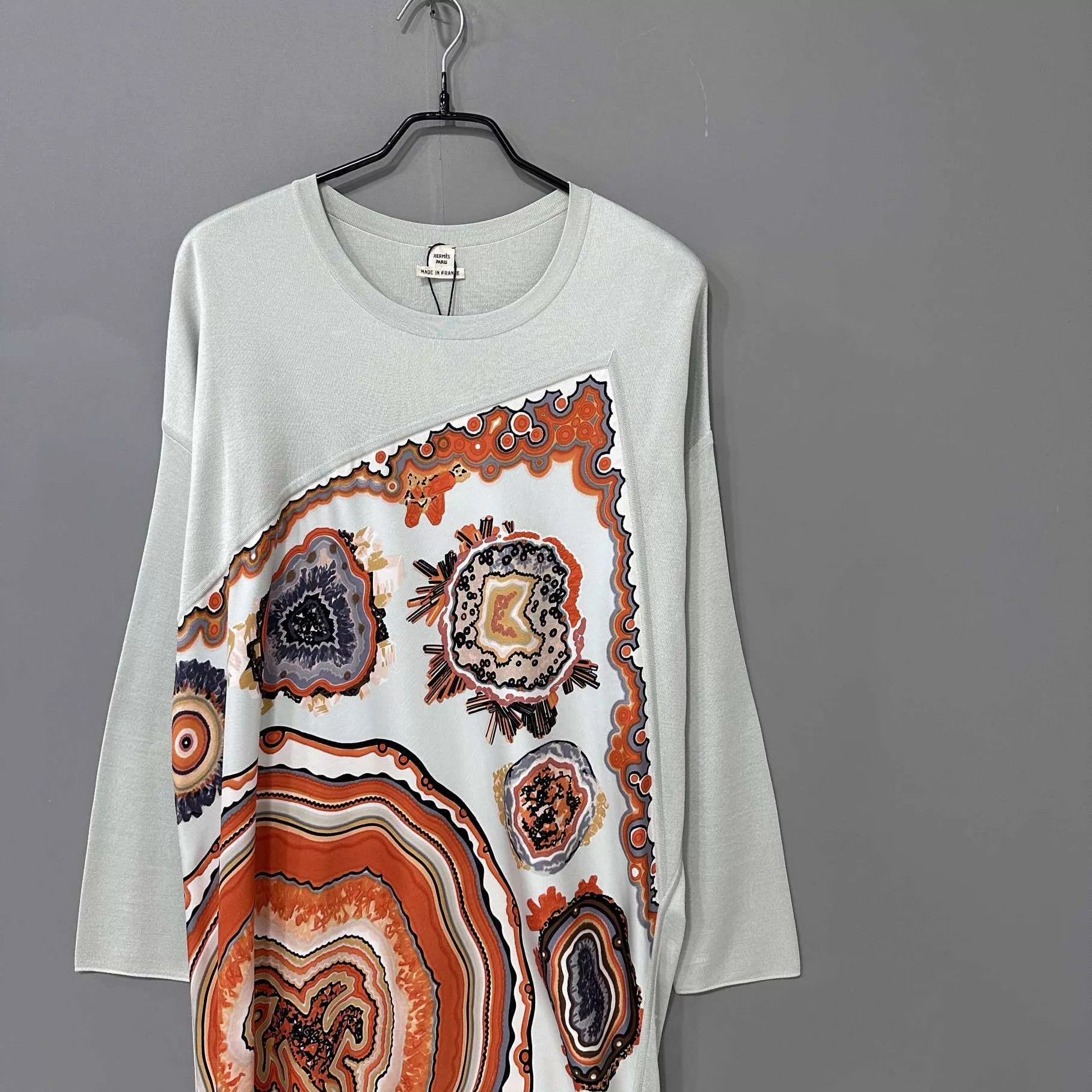Hermes HERMES Silk Long Sleeve Dress 99 New 38 Size S / US 4 / IT 40 - 2 Thumbnail