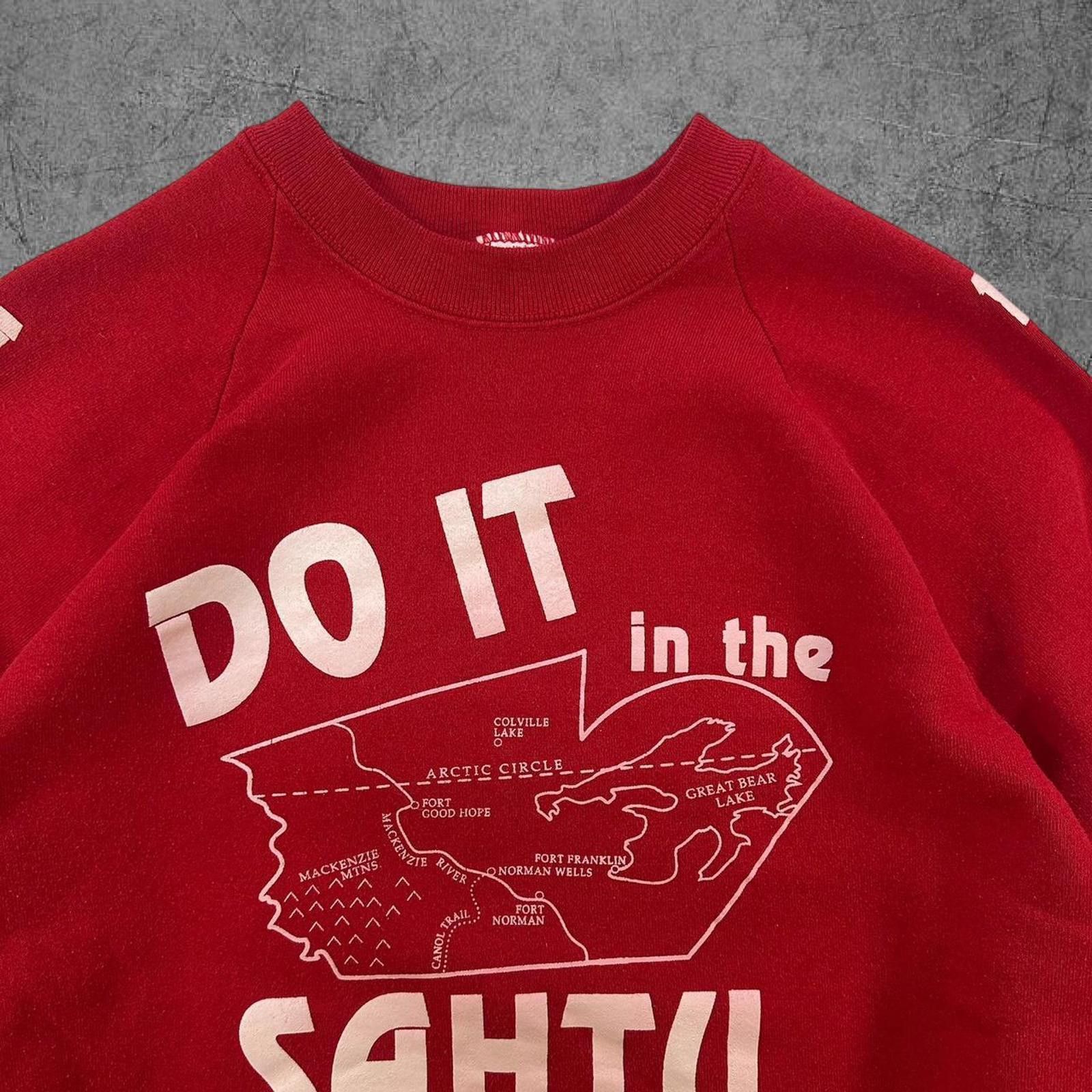 Vintage 90s Sahtu Crewneck Size US L / EU 52-54 / 3 - 3 Thumbnail