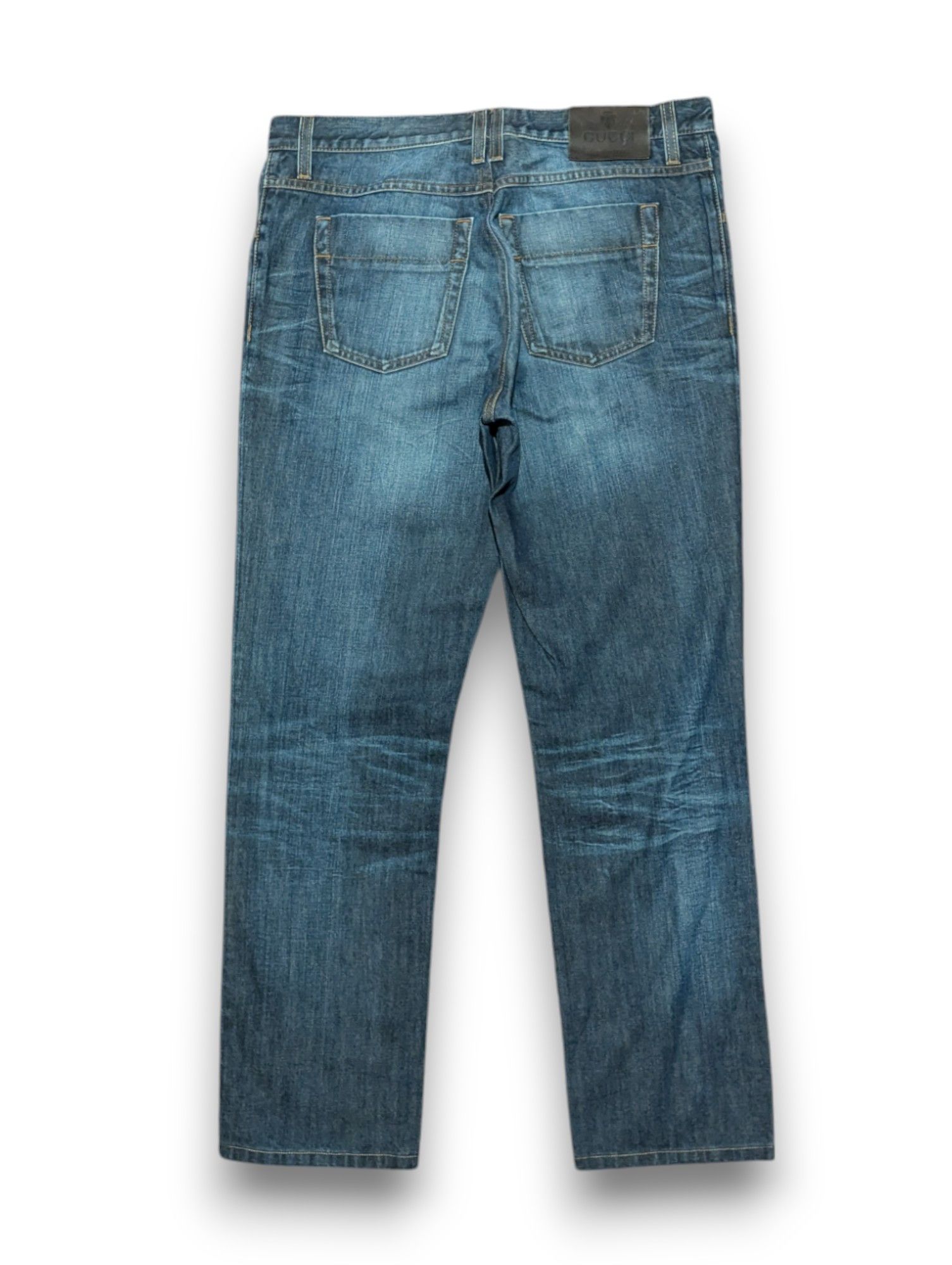 Gucci GUCCI JEANS PANTS CARGO MONOGRAM GG LOGO ‎758152 XDCN6
