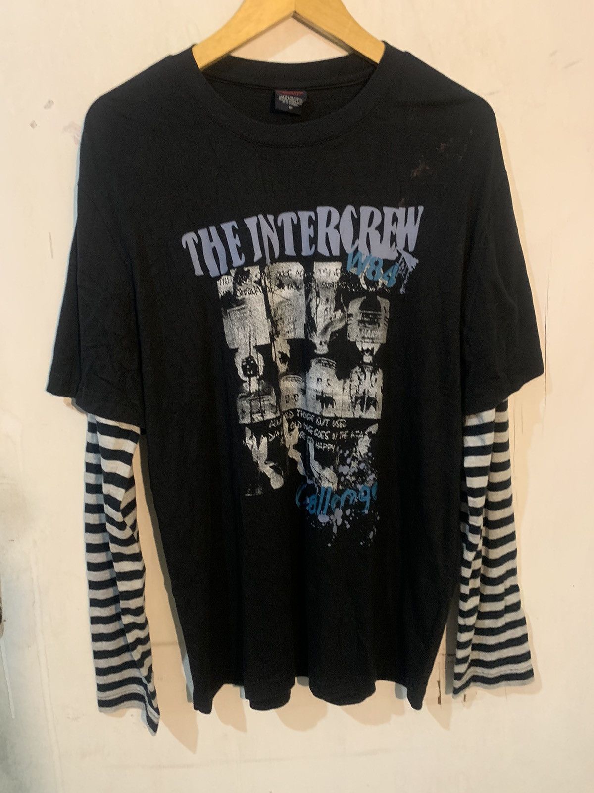 Hysteric Glamour × If Six Was Nine × Le Grande Bleu (L.G.B.) Japanese poem double layer skateboard style Size US XL / EU 56 / 4 - 2 Thumbnail