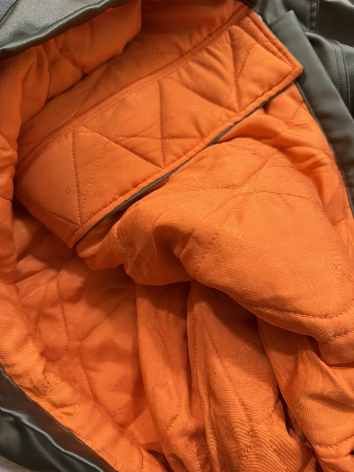 Fear of God Fear of God 5th Collection Satin Hooded Bomber size XL Size US XL / EU 56 / 4 - 9 Thumbnail