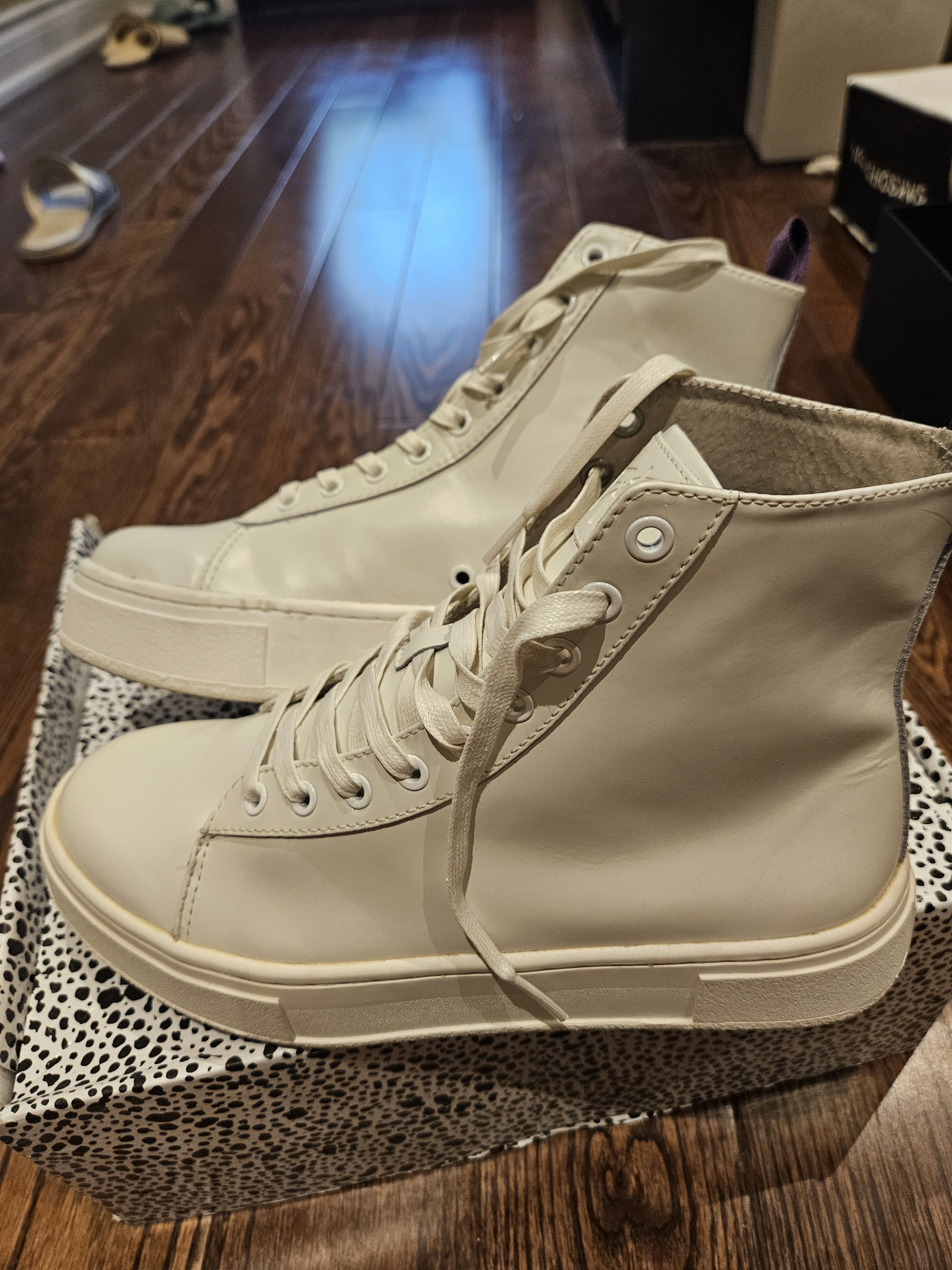 Eytys (STORE CLOSURE SALE) EYTYS KIBO White LEATHER sz 8 Size US 8 / EU 41 - 4 Thumbnail