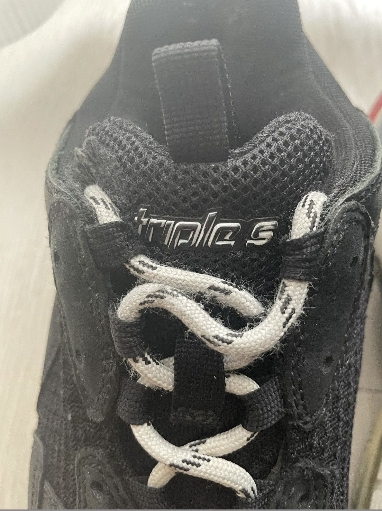 Balenciaga Balenciaga Triple s Bred Size US 8 / EU 41 - 7 Thumbnail