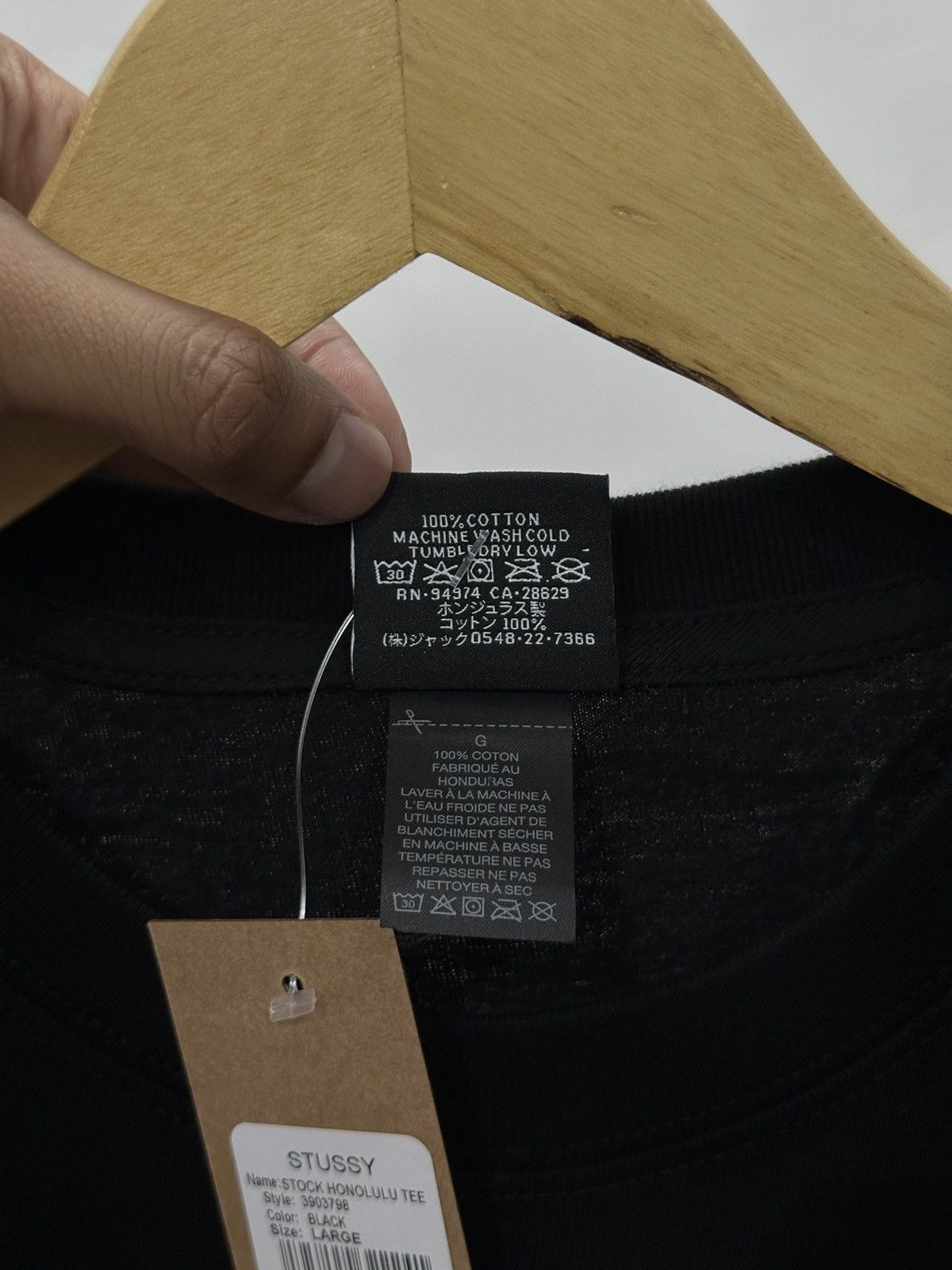 Stussy Stussy tee Stock Honolulu Size US L / EU 52-54 / 3 - 4 Thumbnail