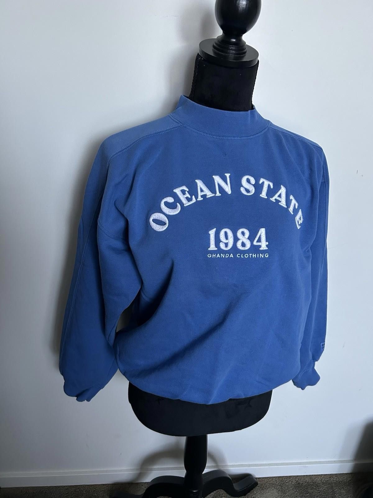 Designer Ghanda Teen Jumper Blue Ocean State - Size Y12-13 (008) Size ONE SIZE - 3 Thumbnail