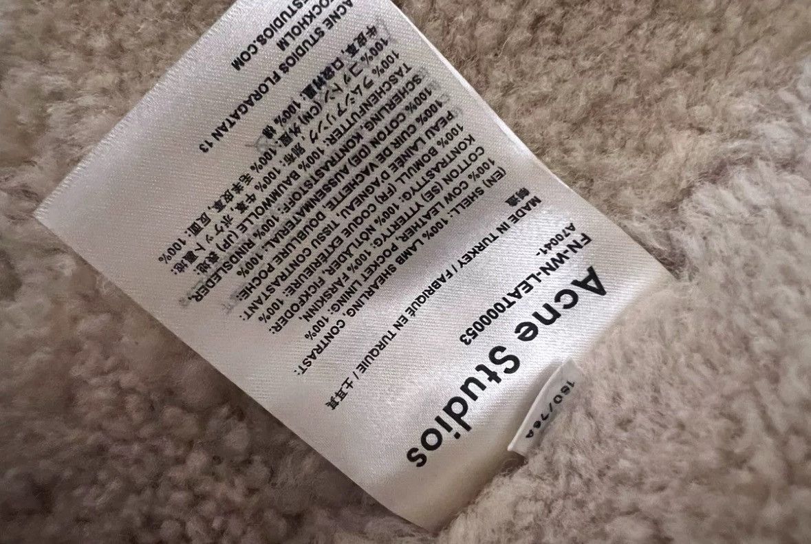 Acne Studios Acne studios Fur coat 2412-Nextarrow Size US S / EU 44-46 / 1 - 7 Thumbnail