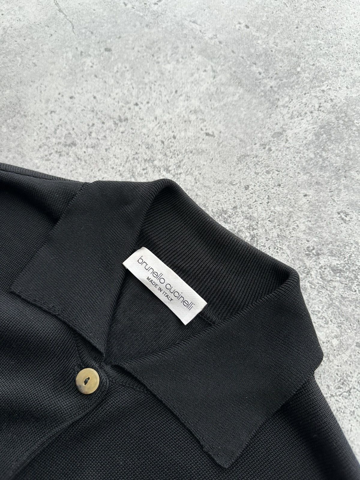 Brunello Cucinelli Brunello Cucinelli 100% Silk Buttons Long Cardigan Collar Size L / US 10 / IT 46 - 5 Thumbnail