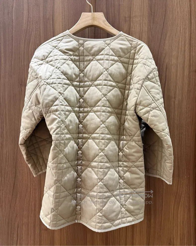 Dior Dior Cotton jacket with rattan plaid tie Size XS / US 0-2 / IT 36-38 - 2 Thumbnail