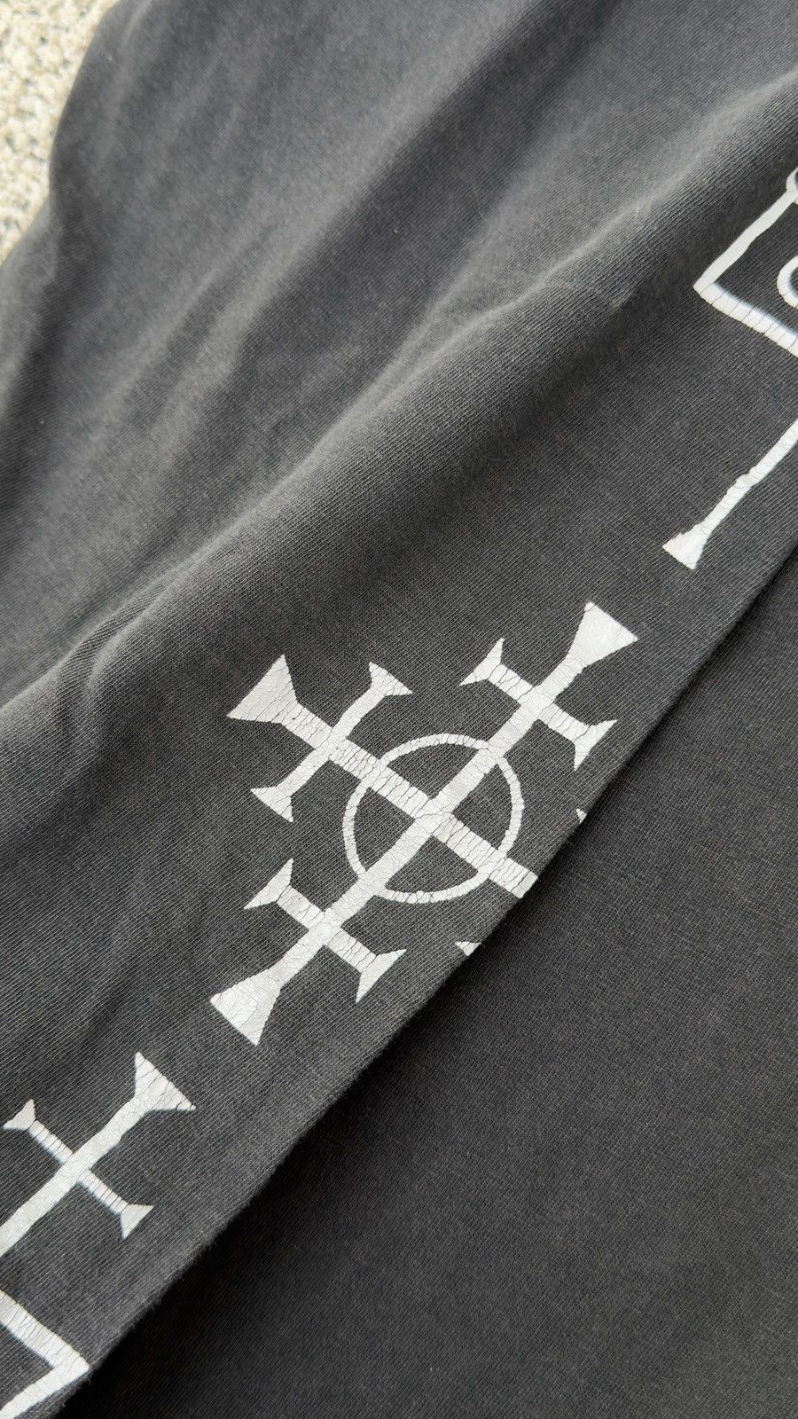 Vintage Demon Adonai Lucifer Messiah Jehova Black Metal Vintage 90s Size US XL / EU 56 / 4 - 10 Thumbnail