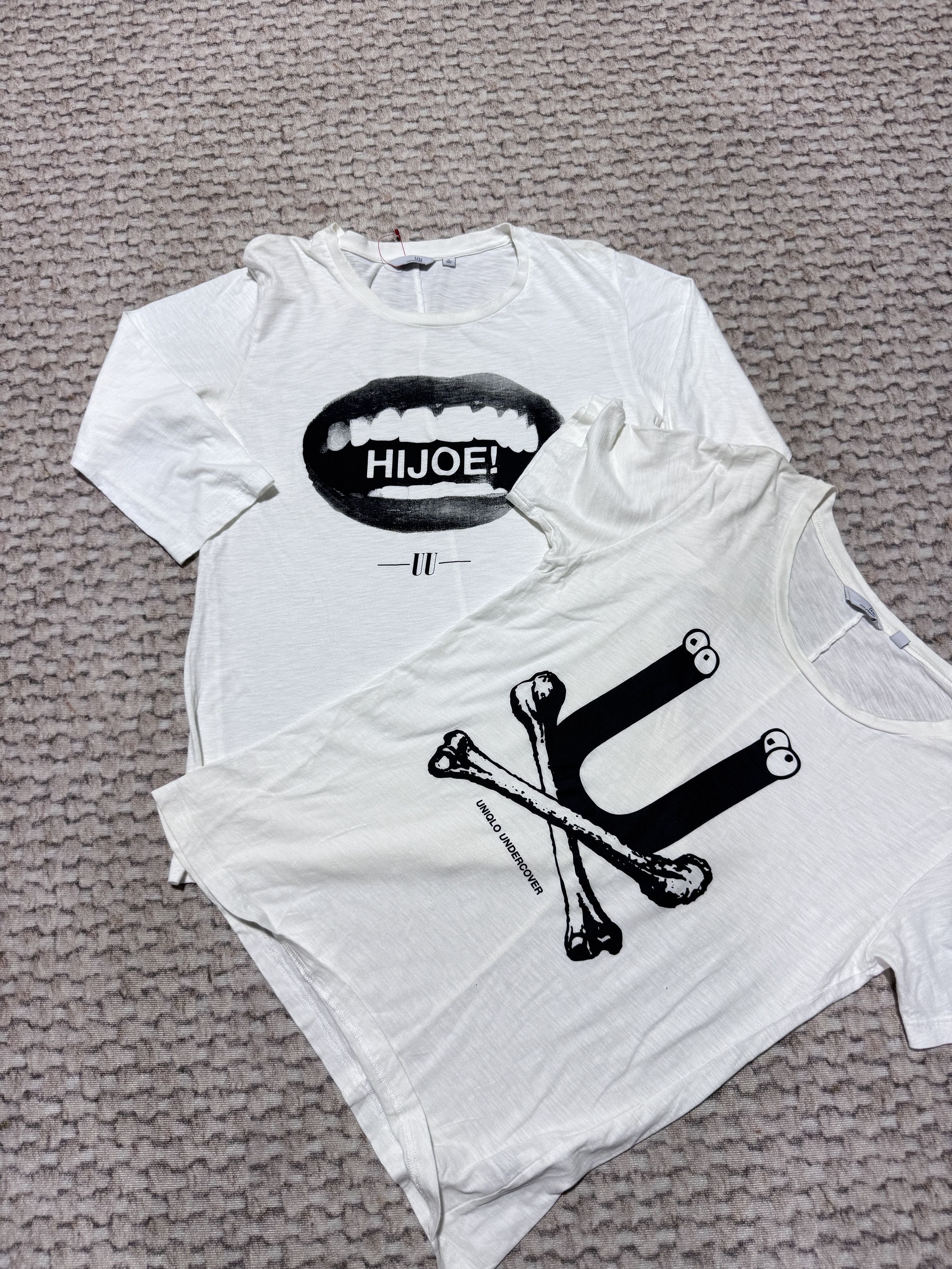 Undercover × Uniqlo Lot Of 2 Uniqlo Undercover Hi Joe! U Skull T shirt Size US M / EU 48-50 / 2 - 1 Thumbnail