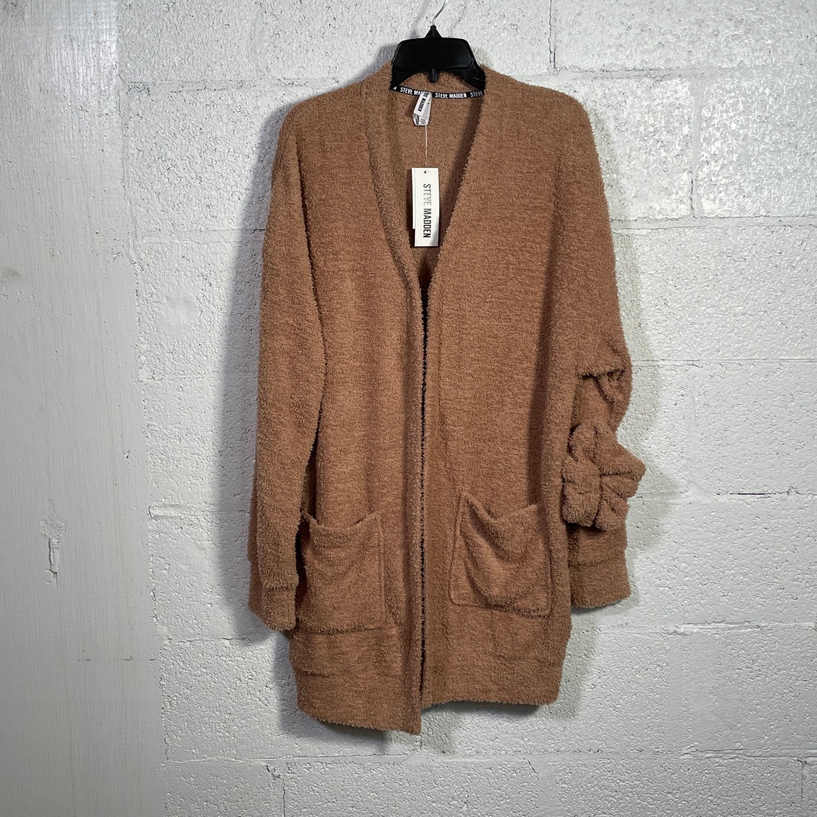 Steve Madden Steve Madden Women's Chenille Cardigan praline Medium Size M / US 6-8 / IT 42-44 - 2 Thumbnail
