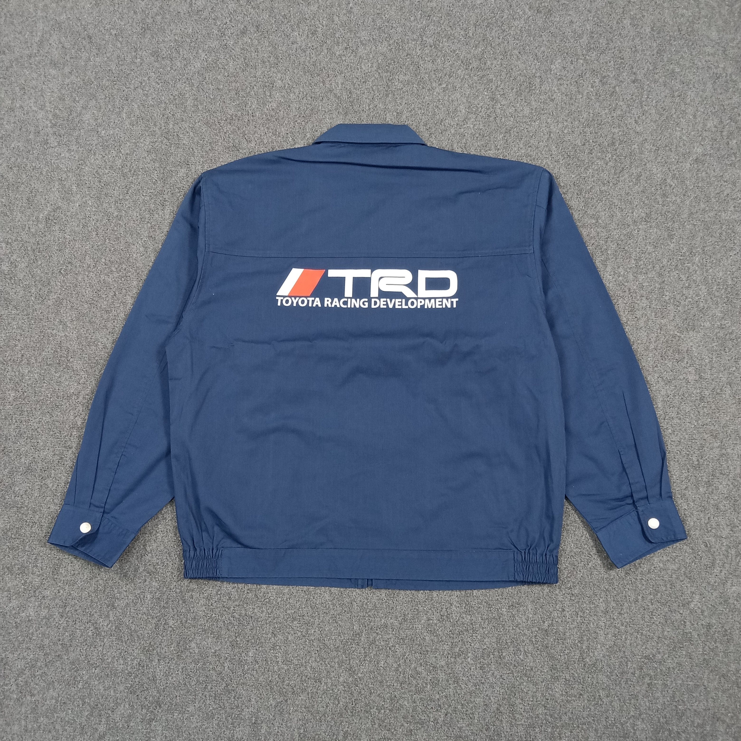 Japanese Brand TRD Toyota Racing Motorsports Custom Logo Jacket C289N9 Size US L / EU 52-54 / 3 - 1 Thumbnail