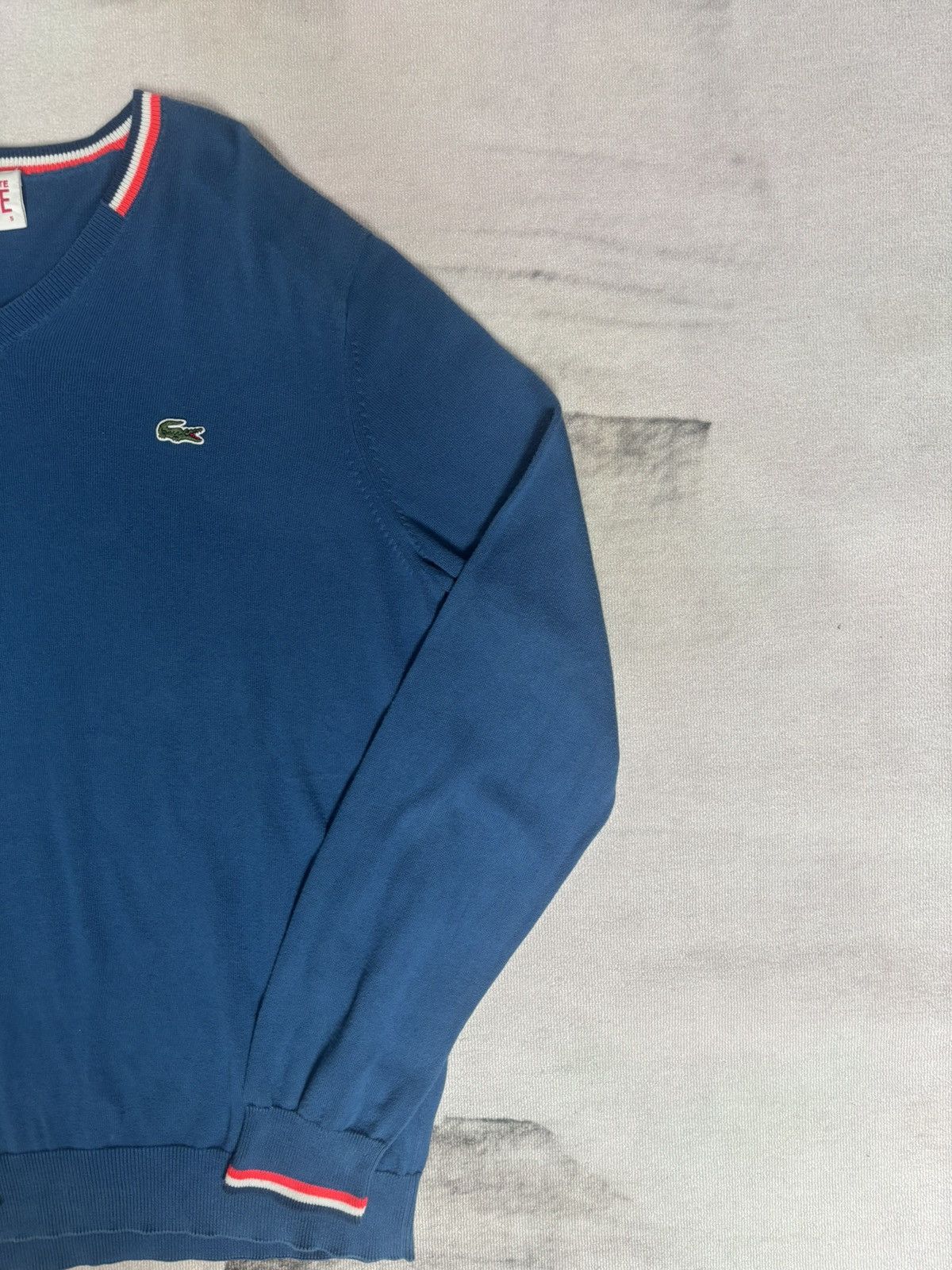 Lacoste Light blue Lacoste v-neck size L Size US L / EU 52-54 / 3 - 8 Thumbnail
