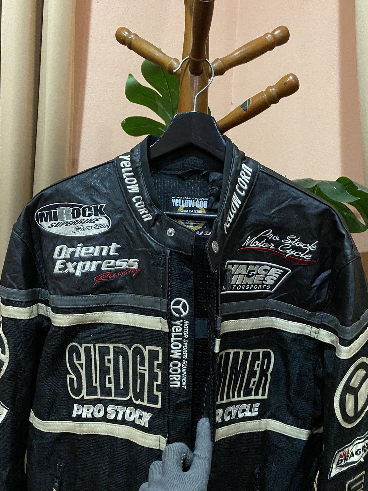 YELLOW CORN YELLOW CORN BIKERS JACKET Size US XL / EU 56 / 4 - 10 Thumbnail
